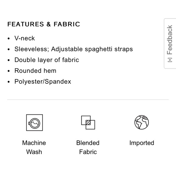 Express - Black V-Neck Downtown Cami Slip Tank - Picture 7 of 7